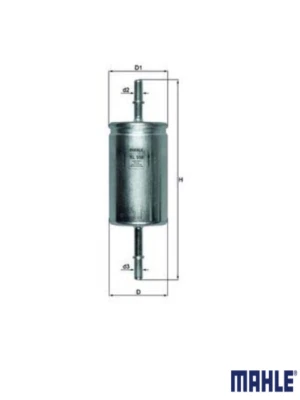 Mahle KL 559 Fuel Filter for Ford Focus Mazda 3 Volvo C30 C70 S40 V50 - Image 1 of 2