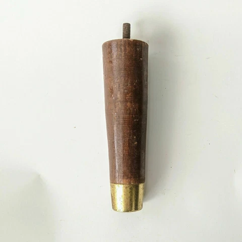 Automic VTG Mid Century Modern Wood Furniture Tapered Leg Foot Cover