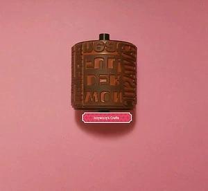 Estampin Up MARAVILLOSO rodillo jumbo rodillo sello de goma (168) - Imagen 1 de 2