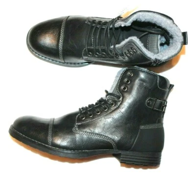 Botas Dexter Para Hombre Liam Negras Forradas de Vellón Piel Sintética Puntera 8.5M-10.5M #172301 Foto 1 de 4