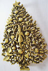 Scarce Vintage Museum Fine Arts Boston Christmas Tree Pin W Figure, Signed Mfa