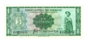 Paraguay  1  Guarani banknote Year 1963 P-193a.2 - UNC - Picture 1 of 2