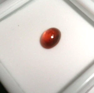 Naranja Espessartita GRANATE Cabina Suelta 1.20ct 8x6mm Ovalada 100% Natural G1802 - Imagen 1 de 3