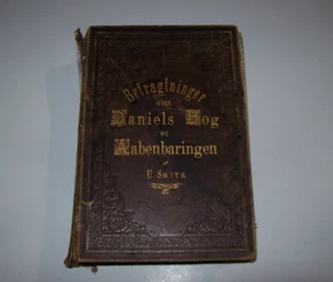 DANIEL'S BOOK OF REVELATION, by Uriah Smith, 1890, in DANISH - Imagen 1 de 23