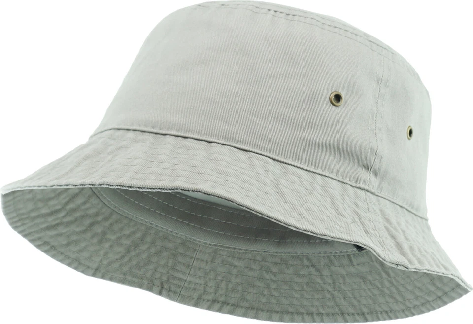 Bucket Hat Boonie Basic Hunting Fishing Outdoor Summer Cap Unisex 100% Cotton - Image 1 of 1
