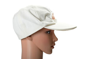 Maison Margiela MM6 Women's White Baseball Cap Hat Size S M L