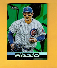ANTHONY RIZZO 2021 TOPPS FIRE GREEN  #21  CUBS #d /199