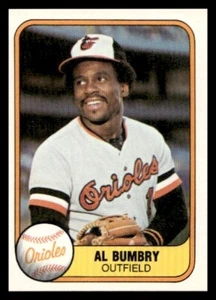 1981 Fleer #172 Al Bumbry Baltimore Orioles Baseball card - Picture 1 of 2