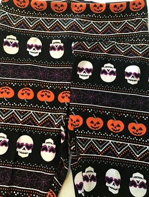 LEGGINGS HALLOWEEN GAMUZA SIN LÍMITES SUPER SUAVES LONGITUD COMPLETA Jnrs XXXL Foto 1 de 4