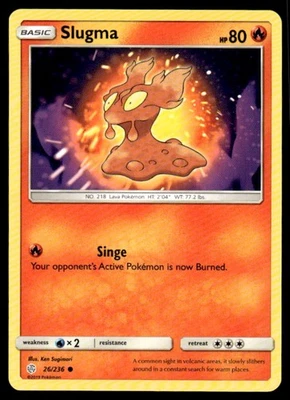 SM - Cosmic Eclipse #26/236 Slugma - Image 1 of 2
