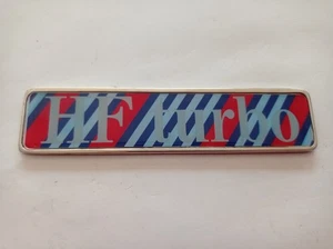 LANCIA DELTA HF TURBO Martini colours Badge Size 155 x 35 millimeters - Picture 1 of 5