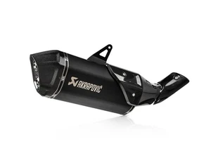 Titan Slip-on Auspuff, zugelassen, schwarz für Honda CRF1100L Africa Twin - Akr - Bild 1 von 4