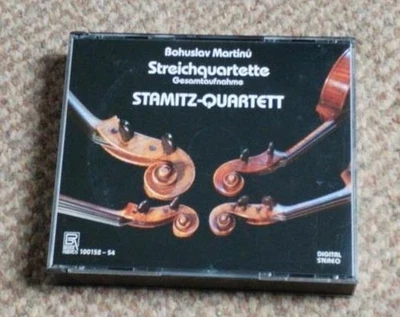MARTINU Complete String Quartets STAMITZ-QUARTETT Bayer  3CD set - Image 1 of 4