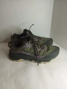 Scarpe da ginnastica Merrell donna taglia 7,5 Moab velocità escursionismo verde lichene sneakers - Foto 1 di 9