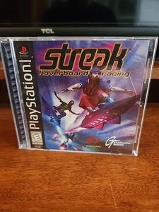 Streak Hoverboard Racing (Sony Playstation 1 ps1) Completo con Manual Probado - Imagen 1 de 3