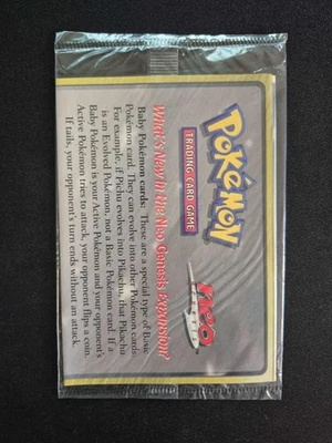 SEALED Pokemon Marill 29 Neo Genesis WOTC Black Star Promo - Image 1 of 3