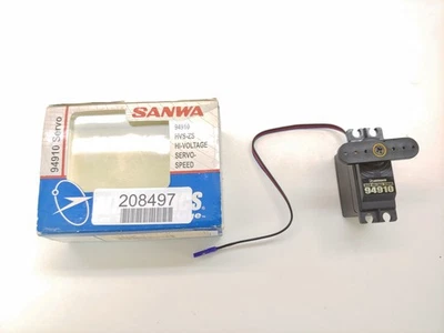 Airtronics/ Sanwa 94910 - HVS-ZS HI-Voltage Servo-Speed - Image 1 of 4