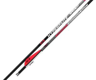 Barnett Hyperflite Series 20" Carbon Bolts w/ 2.5" Bohning Vanes 5pk #BAR20041 - Image 1 of 2