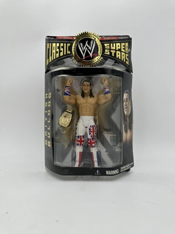 WWE British Bulldog wrestling figure Classic Superstars Collector Series NIB Cover