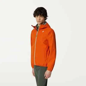 GIACCA K-WAY JACK STRETCH DOT K81251W kway Uomo ORANGE COPPER W07 150€ ESTATE - Foto 1 di 5