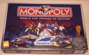 Monopoly WM Frankreich 98 Edition Brettspiel Fußball Hasbro 1998 komplett - Bild 1 von 6