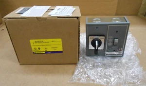 NEW SQUARE D 2510FG71P FHP MANUAL STARTER HAND OFF AUTO HOA SELECTOR - Picture 1 of 5