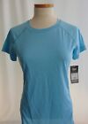 Everlast Womens Shirt Small Short Sleeves Color Blue Mist Ever Dry Tee