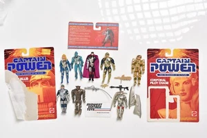 Lot of Captain Power 1980s Mattel Vintage Action Figures + Accessories - Picture 1 of 15