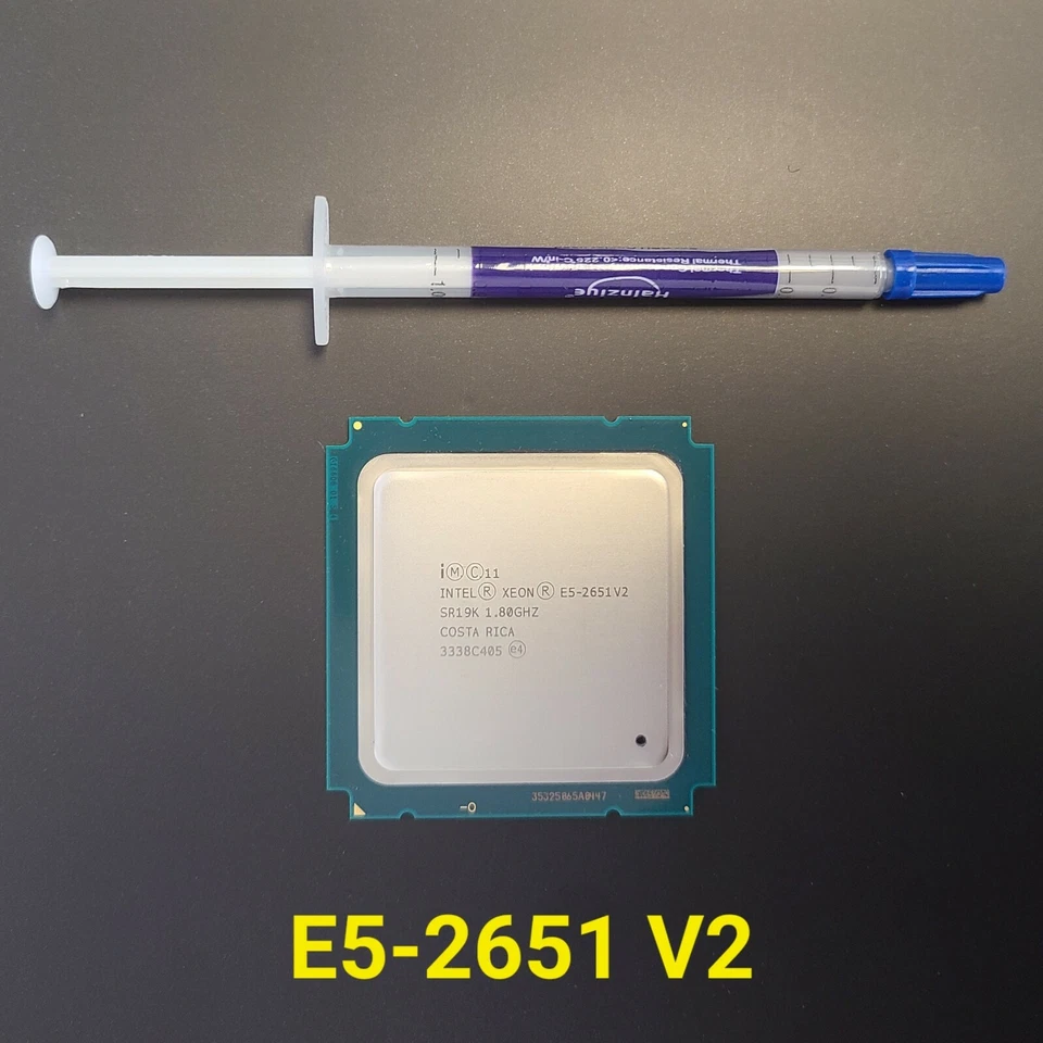 Intel Xeon E5-2651 V2 Twelve 12-Core SR19K 1.8GHz LGA 2011 CPU Processor Grade A - Image 1 of 1