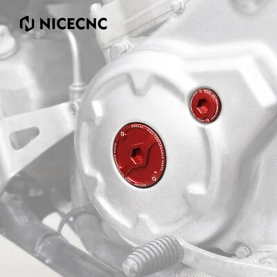 NICECNC Engine Crankcase Cover Plugs Bolts Screws For Yamaha YFZ450R 2009-2023 - Image 1 of 4