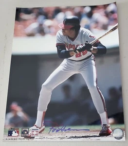 Autographed 11X14 Rod Carew California Angels photo - w/COA - Picture 1 of 1