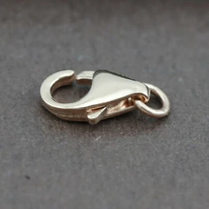 Genuine 18CT Solid RG Lobster Clasp 7mm Italy Made - Picture 1 of 2