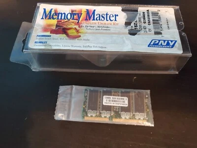 128 MB, SDR SODIMM, 144 Pin Untested - Image 1 of 4