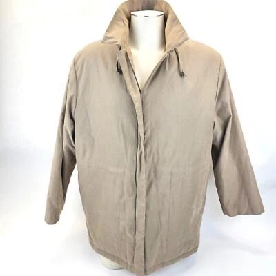 London Fog Limited Edition Mens Jacket Coat 1XL Xtra Large Suede Leather Hood - Image 1 of 3
