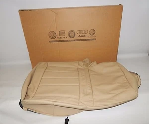 Nuevo fabricante de equipos originales Volkswagen Touareg 2003-2007 asiento trasero funda cojín cuero beige bronceado - Imagen 1 de 8