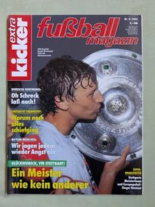Kicker Fußball Magazin Nr. 2 1992 SGE DD FCB Dortmund Poster VfB Werder - Bild 1 von 6