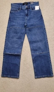 Treasure & Bond Boys Medium Wash Utility Straight Waist Fit Denim Jeans Size 10 - Picture 1 of 8