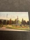 Postcard Fountain At Central Park Davenport, Ia 1910 Marie Hicken Vander Veer