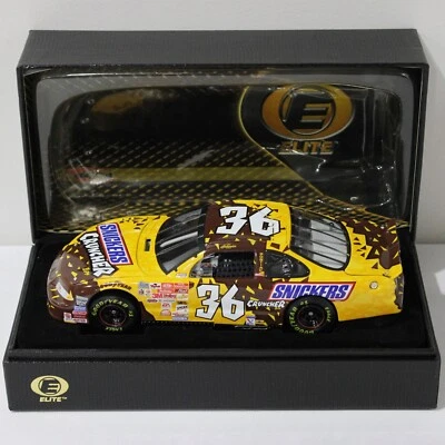 KEN SCHRADER 2001 ELITE #36 M&M'S SNICKERS CRUNCHER PONTIAC /1,200 MADE XRARE! - Image 1 of 4