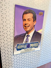 2020 PETE BUTTIGIEG Upper Deck WORLD OF POLITICS #PC-PB AA22