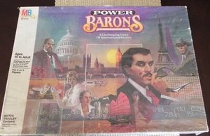 Power Barons board game 1986 Milton Bradley NIS - Picture 1 of 2
