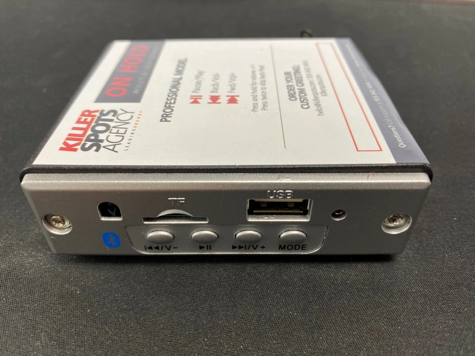 On Hold Messaging Player Pro II. w/ 2-minute custom greeting. - Image 1 of 4