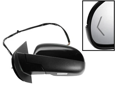 Espejo retrovisor plegable eléctrico para camioneta GM 2009-2014 señal de flecha negro lado del conductor Foto 1 de 4