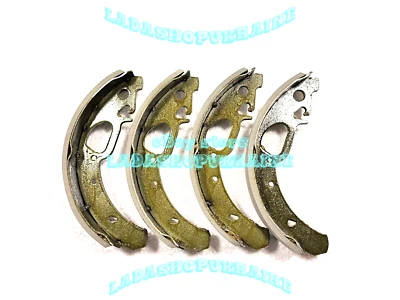4x AFTERMARKET Pastillas De Freno Traseras LADA KALINA 1118 GRANTA ABS BRAKE PAD - Image 1 of 4