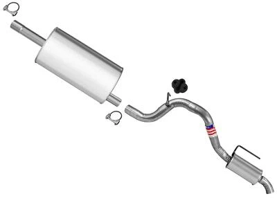 Silenciador ressonador de tubo traseiro para Jeep Liberty 2008 2009 2012 / Nitro 07-11 3.7L - Imagem 1 de 4