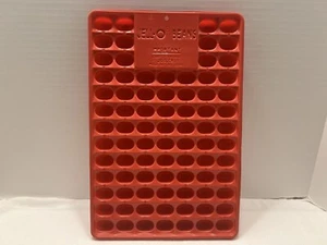 Vintage Jell O Beans Mold Tray Makes 82 JellO Beans Shots or Jigglers RED - Picture 1 of 9