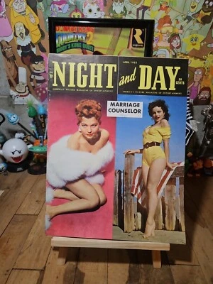 VINTAGE NIGHT AND DAY  Americas Picture Magazine APRIL 55 VOL6, NO. 15 - Image 1 of 4