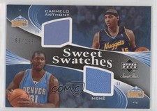 2006-07 Upper Deck Sweet Shot Swatches Memorabilia /199 Carmelo Anthony Nene