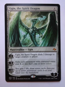 Ugin, the Spirit Dragon, Ugin der Geisterdrache, Fate Reforged, MTG, Magic, Engl - Bild 1 von 2