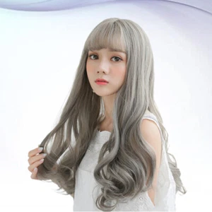 Large Wavy Curly Hair Cover Accessories Women for Girls Woman Wig Miss - Picture 1 of 12